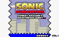 Sonic Dumbventure - Volume 1: Donkey Kracken's Disasterous Quest[sic].