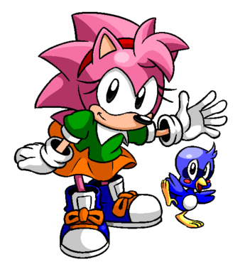 Amy Rose, Sonic Wiki Zone